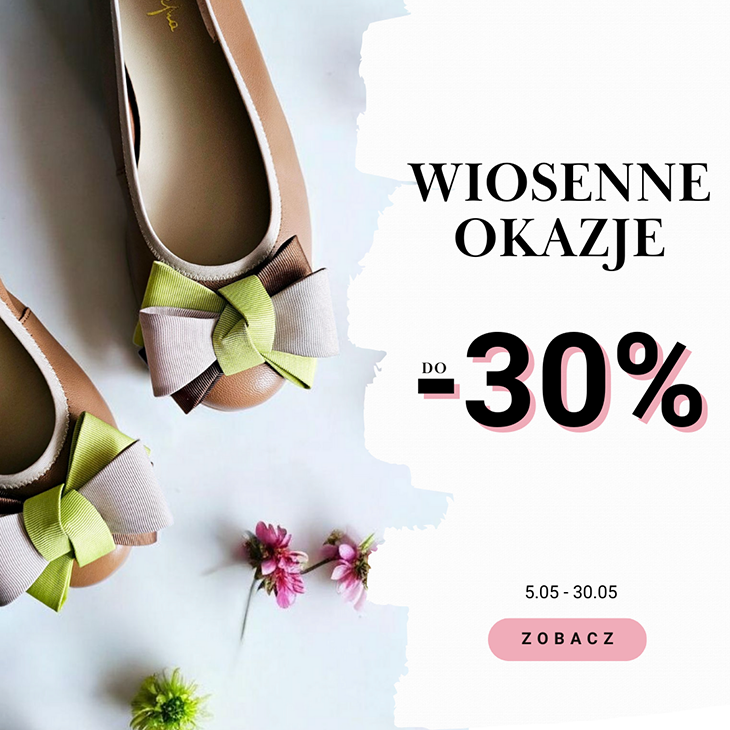 WIOSENNE OKAZJE -30%