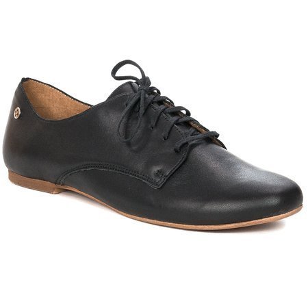 Maciejka Black Low Shoes 04929-20/00-5