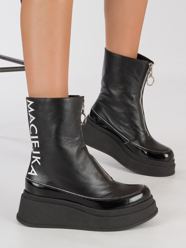 Maciejka Black Women's Boots
