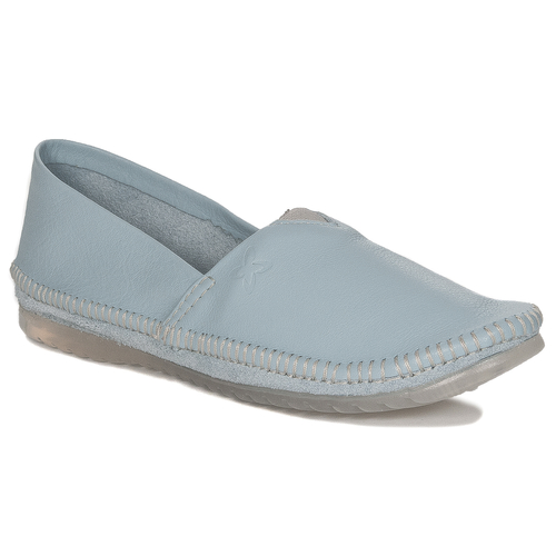Maciejka Blue Flat Shoes 1930S-34/00-0