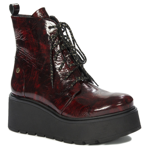 Maciejka Burgundy Women's Boots