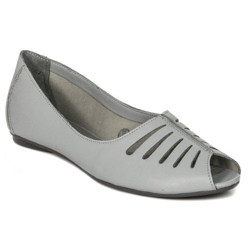 Maciejka Grey Flat Shoes 03497-06/00-6