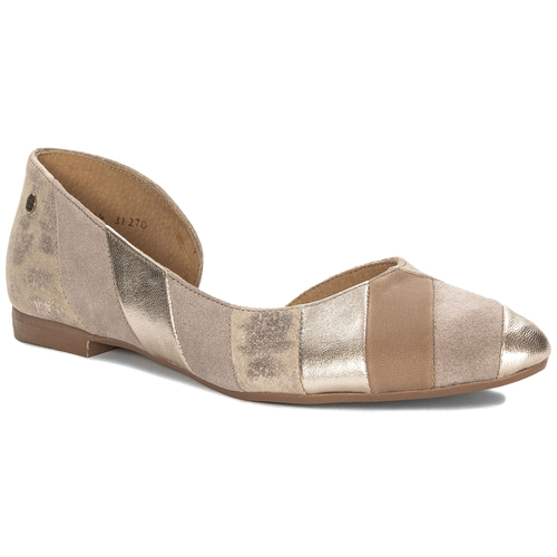 Maciejka Women's Beige Ballerina 05834-04/00-5