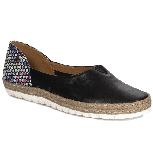 Maciejka Women's Black Ballerinas