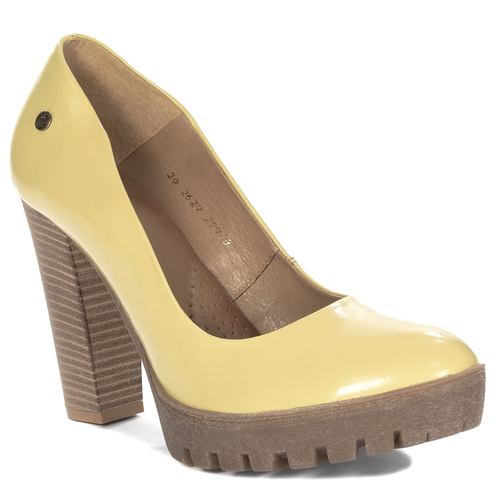 Maciejka Yellow Pumps 02629-53/00-1