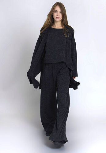 Cecilia Grafit Knitted Pants