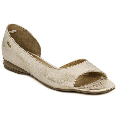 Maciejka 00554-22-00-5 Gold Flat Shoes