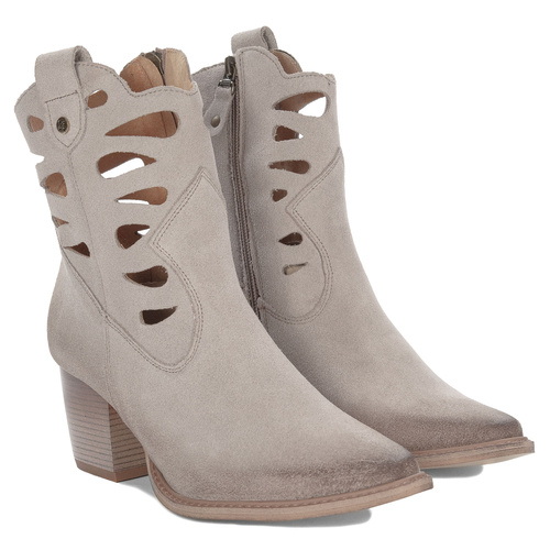 Maciejka 006412-04/00-5 beige women's Boots