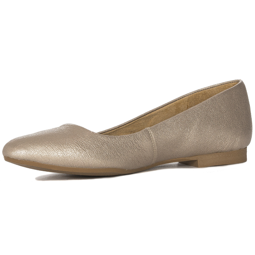 Maciejka 00873-41/00-5 Women's Gold Ballerina