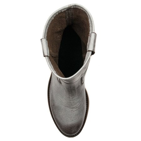 Maciejka 02742-02-00-6 Gray Knee-high Boots