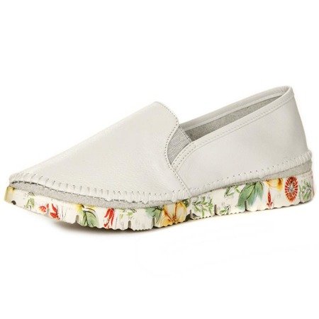 Maciejka 03512-11-00-0 White Flat Shoes