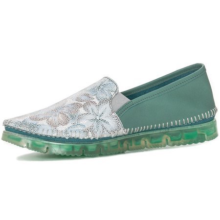 Maciejka 03512-36-00-0 Turquoise Flat Shoes