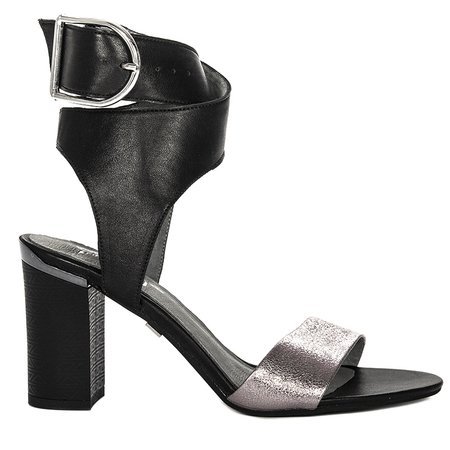 Maciejka 03597-01/00-5 Black Sandals