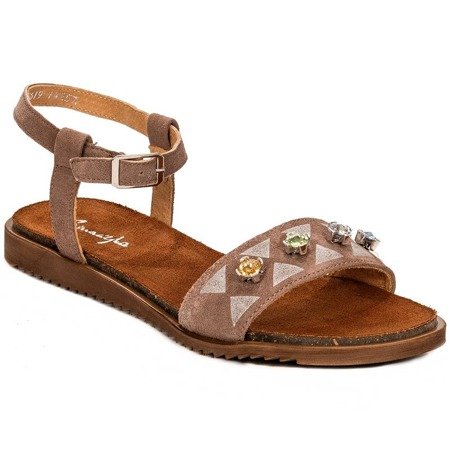 Maciejka 03619-02/00-5 Brown Sandals