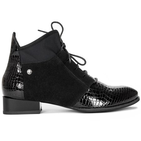 Maciejka 04744-20-00-7 Black Lace-up Boots