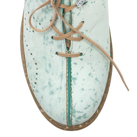 Maciejka 04858-36-00-5 Turquoise Flat Shoes