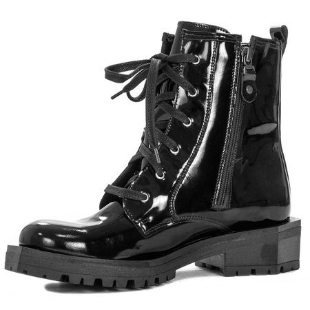 Maciejka 04869-01-00-6 Black Lace-up Boots