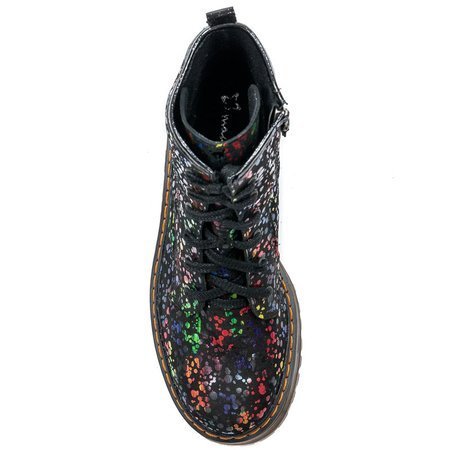 Maciejka 04926-39-00-6 Black with Colored Dots Boots