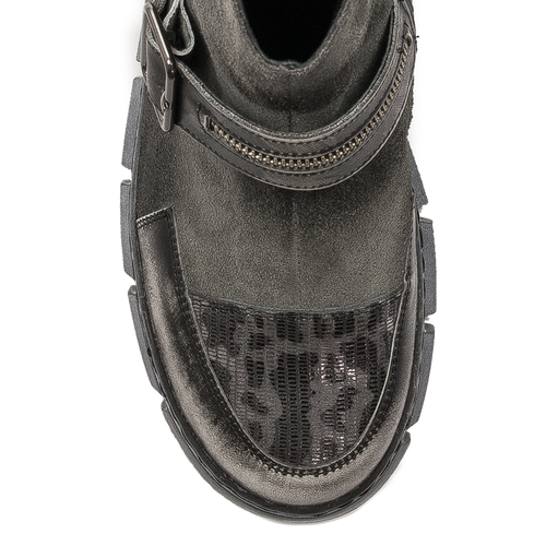 Maciejka 05570-03/00-3 Grey women's Boots