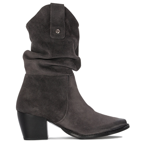 Maciejka 05775-03/00-6 Gray women's Boots