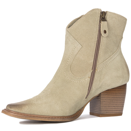 Maciejka 05776-09/00-6 pistachio Women's Boots
