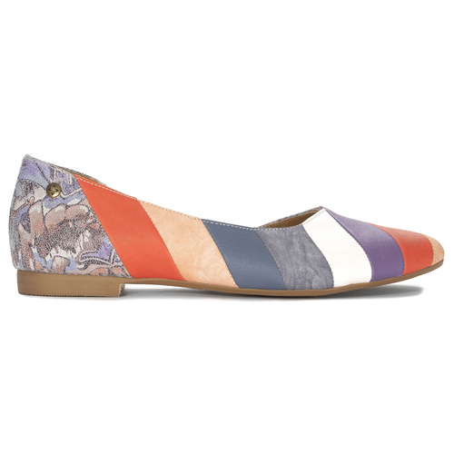 Maciejka 05834-05/00-5 Women's Violet and Orange Ballerina