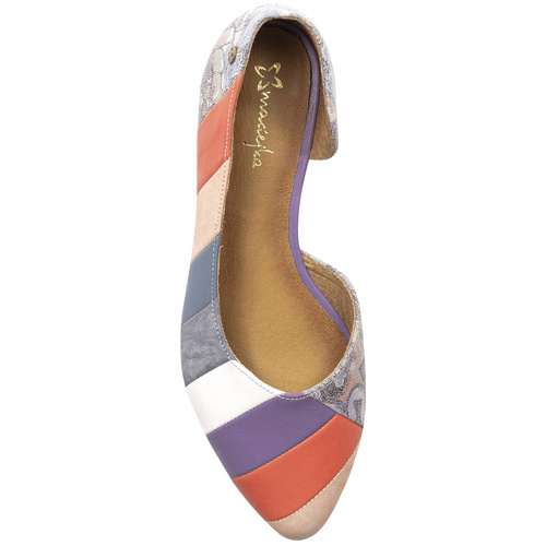 Maciejka 05834-05/00-5 Women's Violet and Orange Ballerina