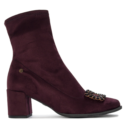 Maciejka 06243-23/00-7 Burgundy Women's Boots