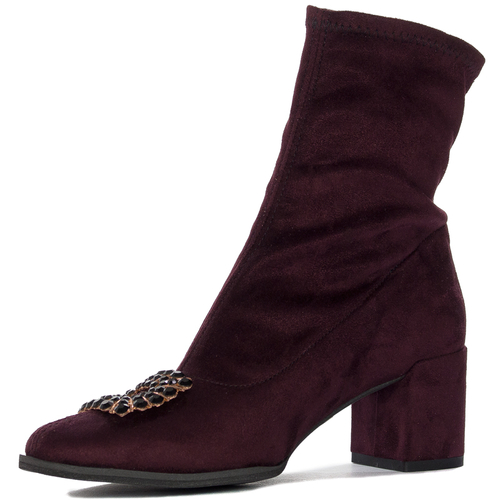 Maciejka 06243-23/00-7 Burgundy Women's Boots