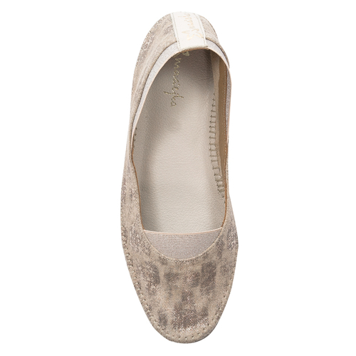 Maciejka Beige Ballerina Shoes 05840-04/00-1