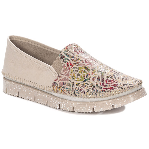 Maciejka Beige Multi Wonem's Low Shoes