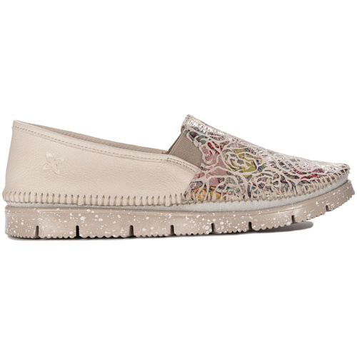 Maciejka Beige Multi Wonem's Low Shoes