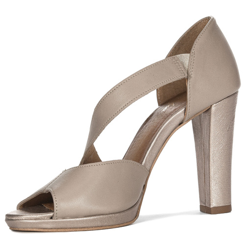 Maciejka Beige Sandals 