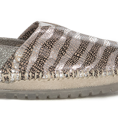 Maciejka Beige-silver Shoes 01930-94/00-0