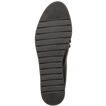 Maciejka Black Flat Shoes 04500-01/00-0