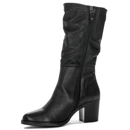 Maciejka Black Knee-High Boots 04309-01/00-3