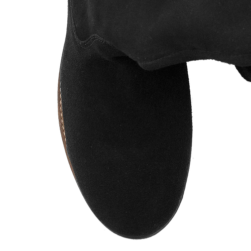 Maciejka Black Knee-High Boots 05790-01/00-6