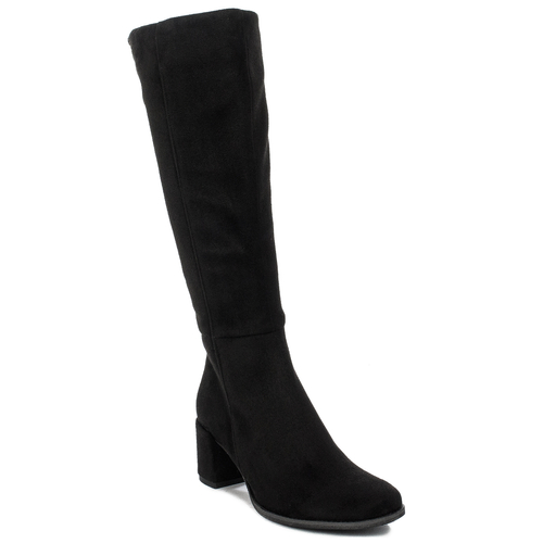 Maciejka Black Knee-High Boots 