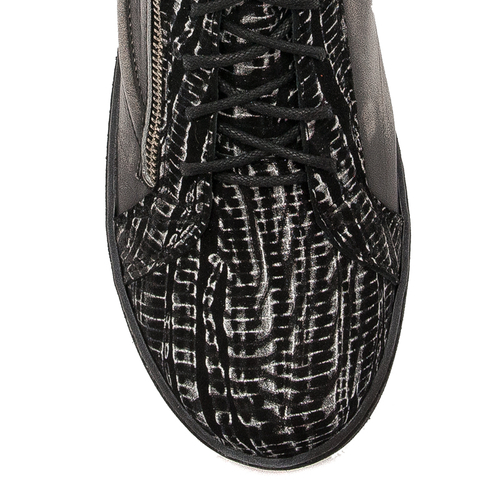 Maciejka Black Lace-up Boots 05632-01/00-7