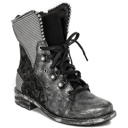 Maciejka Black Lace-up Boots 3623A-01/00-3