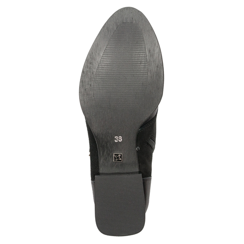 Maciejka Black Leather Boots 5743A-01/00-7