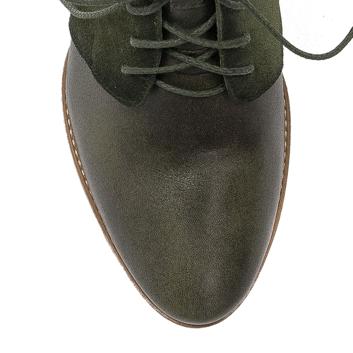 Maciejka Black Leather Boots 5743A-09/00-7
