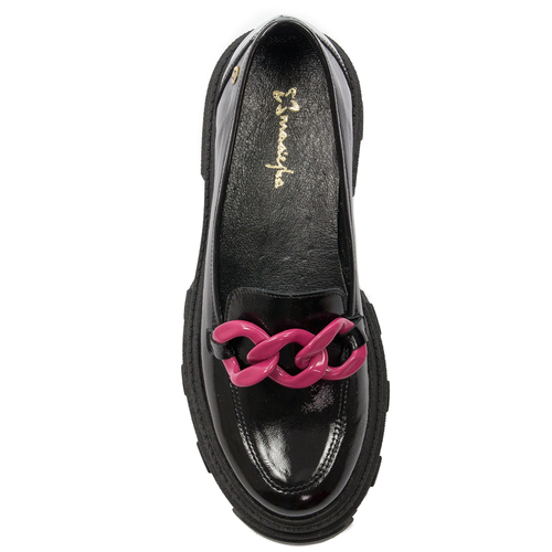 Maciejka Black Low Shoes 2850J-01/00-1