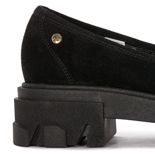 Maciejka Black Low Shoes 2850J-12/00-1
