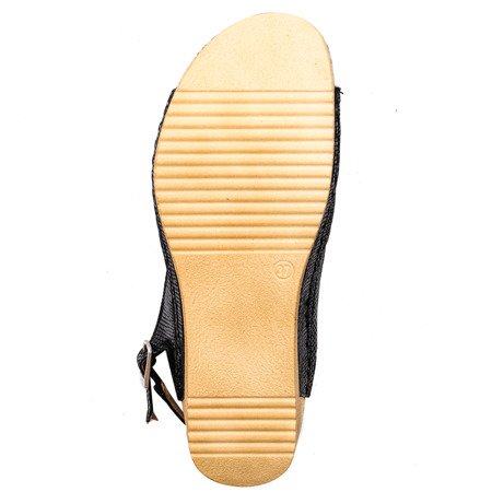 Maciejka Black Sandals 01974-20/00-5
