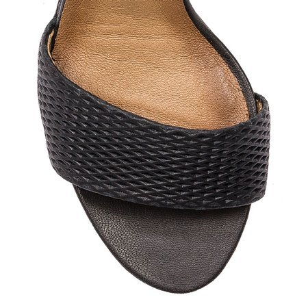 Maciejka Black Sandals 04235-01/00-5