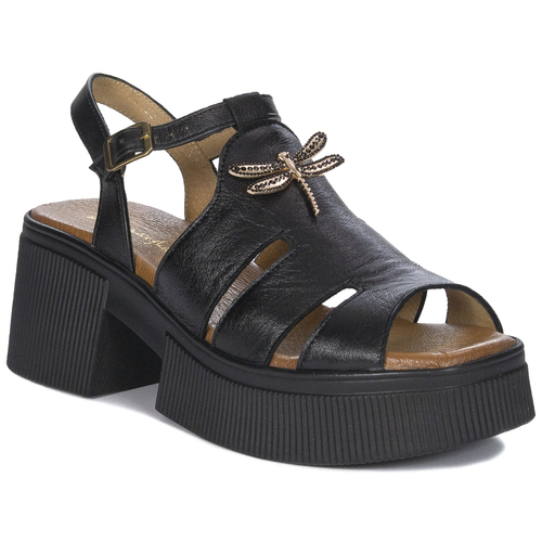 Maciejka Black Sandals 06548-01/00-5