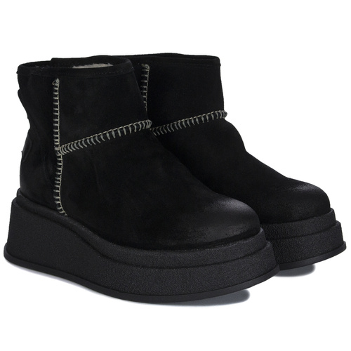 Maciejka Black Snow Boots 06769-01/00-4