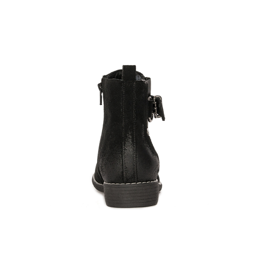 Maciejka Black Suede Leather Women's Boots