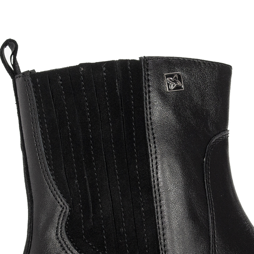 Maciejka Black Women's Boots 06221-01/00-8